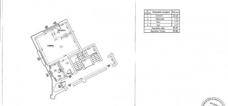 Vanzare garsoniera premium, bloc nou Universitate