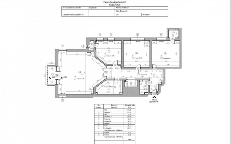Inchiriere apartament 3 camere 150 mp, Herastrau Nordului