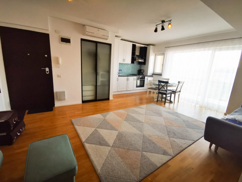 Apartament superb 3 camere de inchirat Baneasa Straulesti