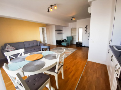 Apartament superb 3 camere de inchirat Baneasa Straulesti