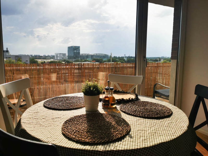 Apartament superb 3 camere de inchiriat, loc parcare, Straulesti Petrom City