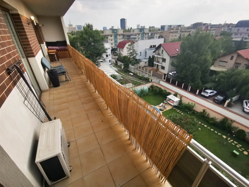 Apartament superb 3 camere de inchiriat, loc parcare, Straulesti Petrom City