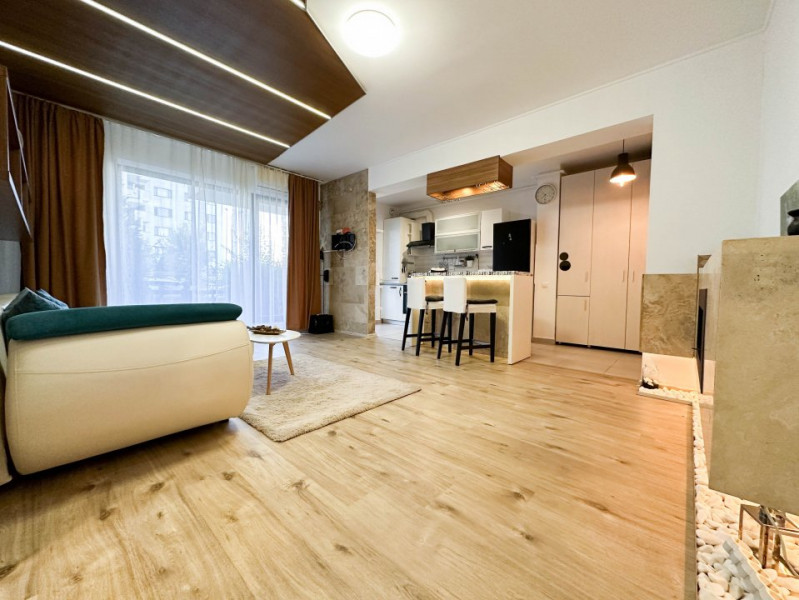 Apartament DEOSEBIT 2 camere si curte proprie de inchiriat Baneasa, Greenfield