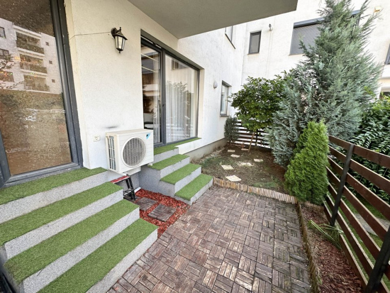 Apartament DEOSEBIT 2 camere si curte proprie de inchiriat Baneasa, Greenfield