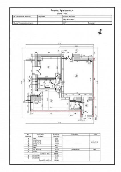 Inchiriere apartament 3 camere si loc parcare Aviatiei