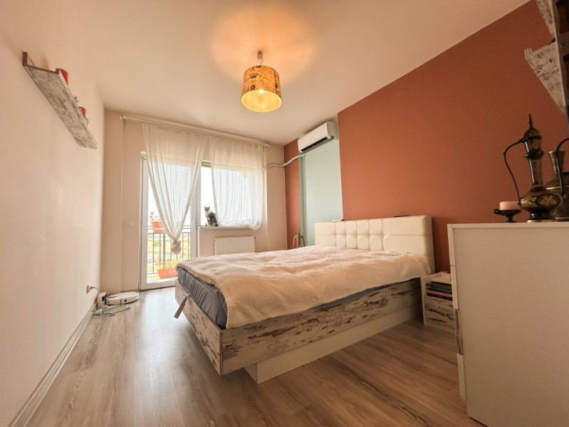 Apartament cochet cu centrala, mobilat si utilat, 2 locuri de parcare