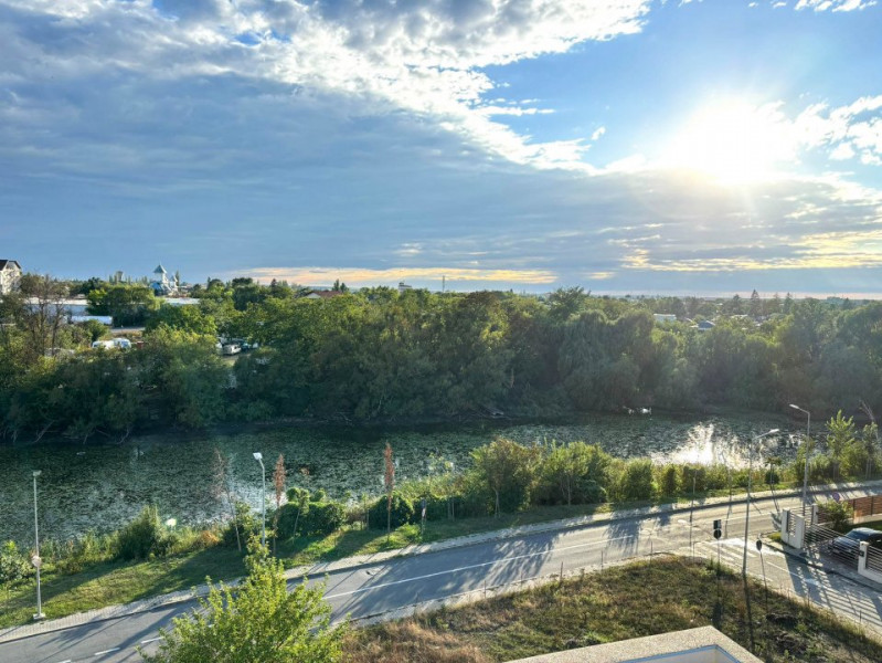 2 camere vedere spre lacul de nuferi din Chitila, loc de parcare subteran