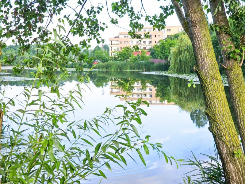 2 camere vedere spre lacul de nuferi din Chitila, loc de parcare subteran