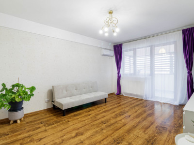 Apartament 2 camere, Popești-Leordeni, decomandat, loc parcare, gata de mutat
