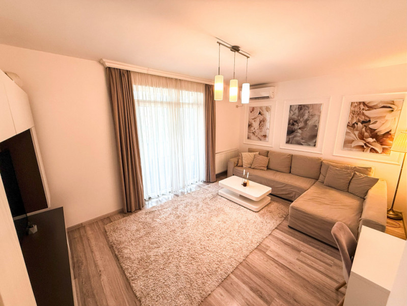 2 camere superb amenajat, complet mobilat/utilat,2 balcoane,parcare, Metalurgiei