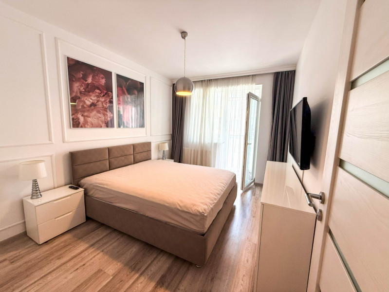 2 camere superb amenajat, complet mobilat/utilat,2 balcoane,parcare, Metalurgiei