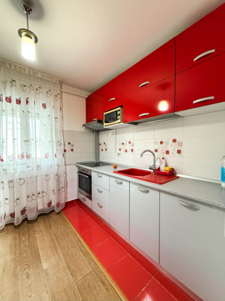 2 camere Popesti-Leordeni – mobilat, utilat modern, balcon închis