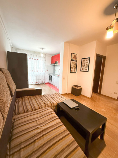 2 camere Popesti-Leordeni – mobilat, utilat modern, balcon închis