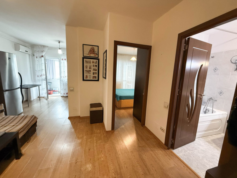 2 camere Popesti-Leordeni – mobilat, utilat modern, balcon închis