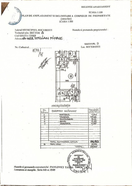 Vanzare garsoniera in Nicolae Grigorescu