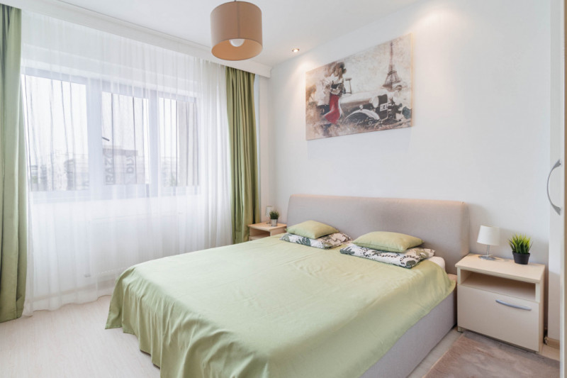 De vanzare Apartament 2 cam, complet mobilat modern, curat – Sisești, bloc nou