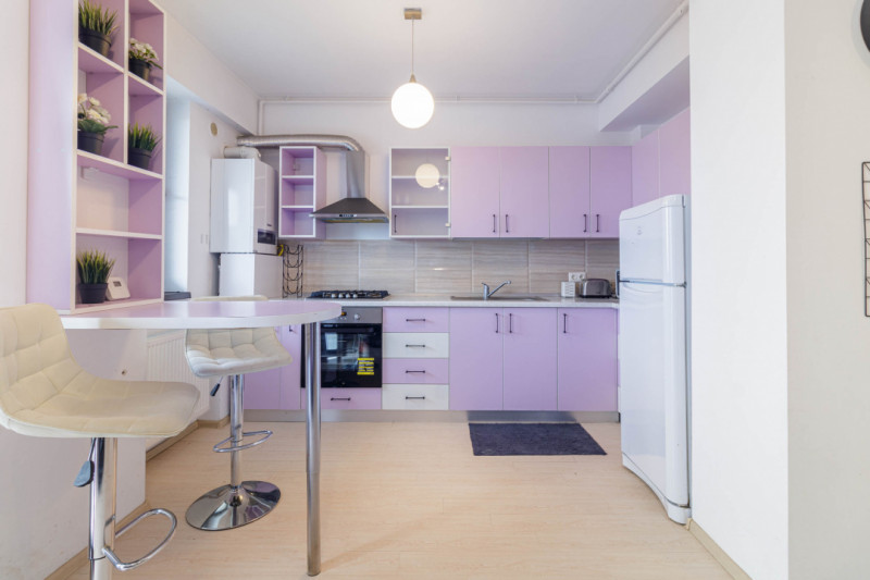 De vanzare Apartament 2 cam, complet mobilat modern, curat – Sisești, bloc nou