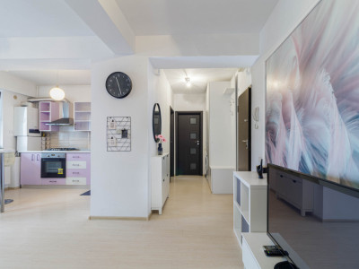 De vanzare Apartament 2 cam, complet mobilat modern, curat – Sisești, bloc nou