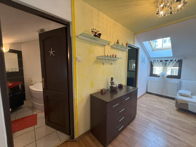 2 camere tip mansardă lângă Parcul Carol, multa lumină naturală, curte comuna